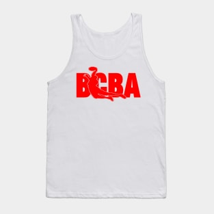 BCBA LARGE LOGO RED Tank Top